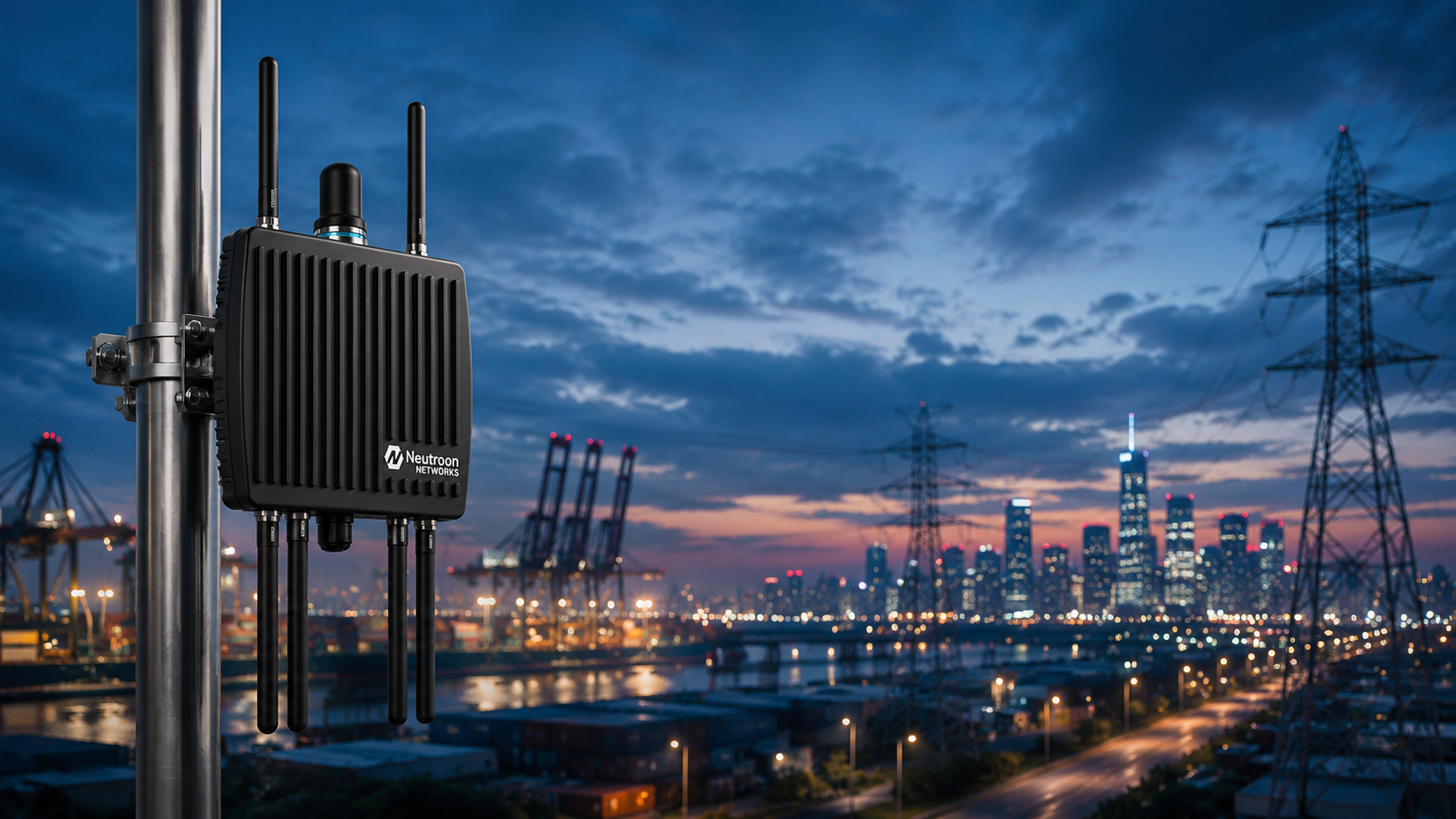 A Neutroon Watchdog sensor against a blended industrial environment — one probe for every setting.